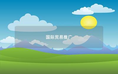 国际贸易推广